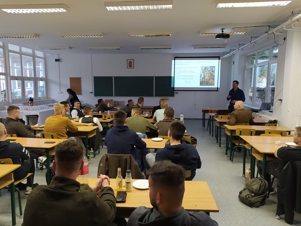 Information days in forestry vocational schools in Hungary